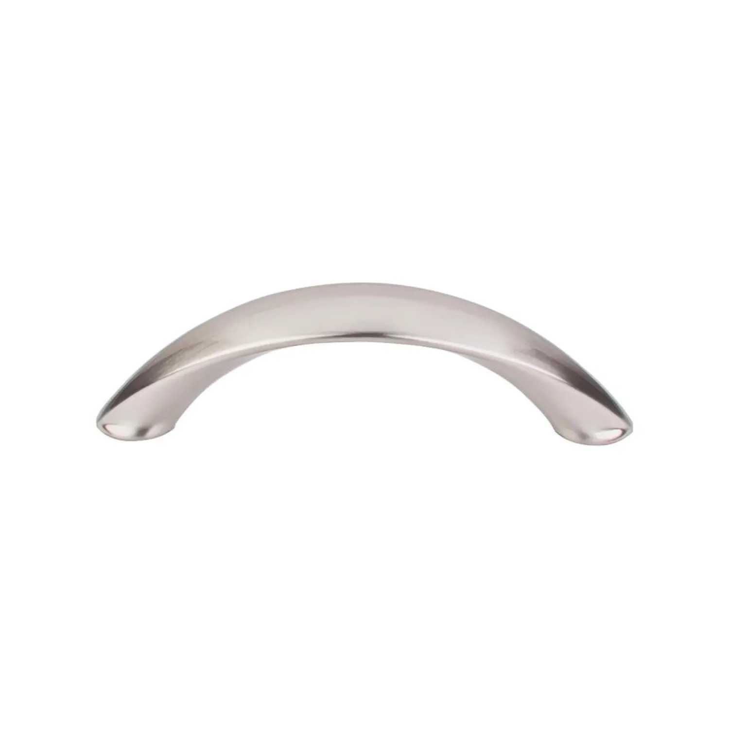 New Arc Pull Top Knobs|Brushed Nickel Hardware