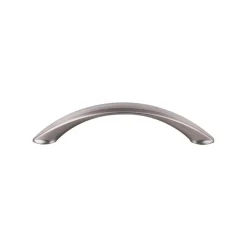 New Arc Pull Top Knobs|Brushed Nickel Hardware