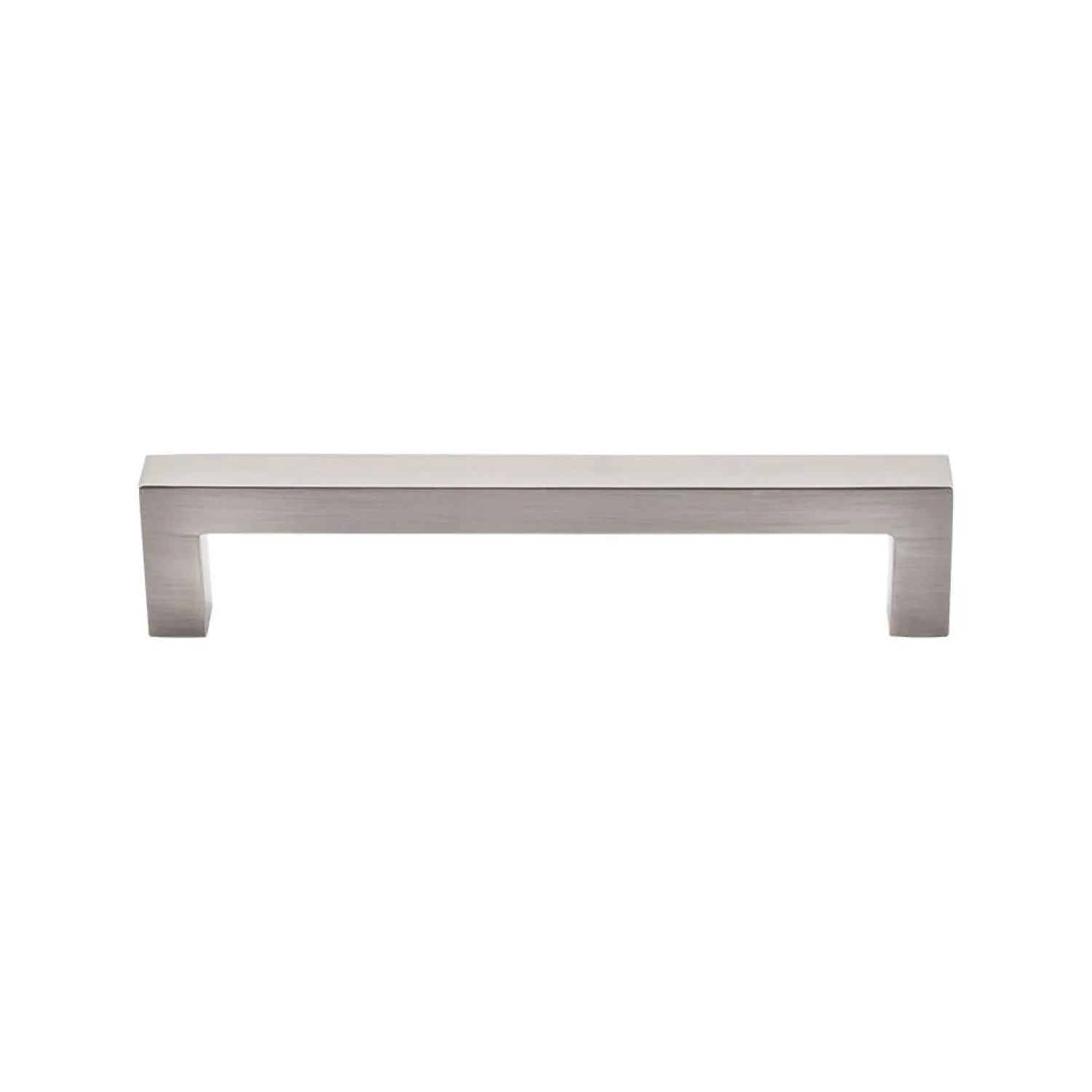 Clearance Asbury Square Bar Pull Top Knobs|Brushed Nickel Hardware