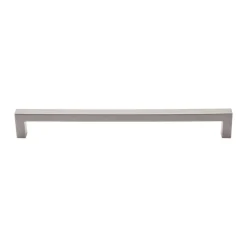Clearance Asbury Square Bar Pull Top Knobs|Brushed Nickel Hardware