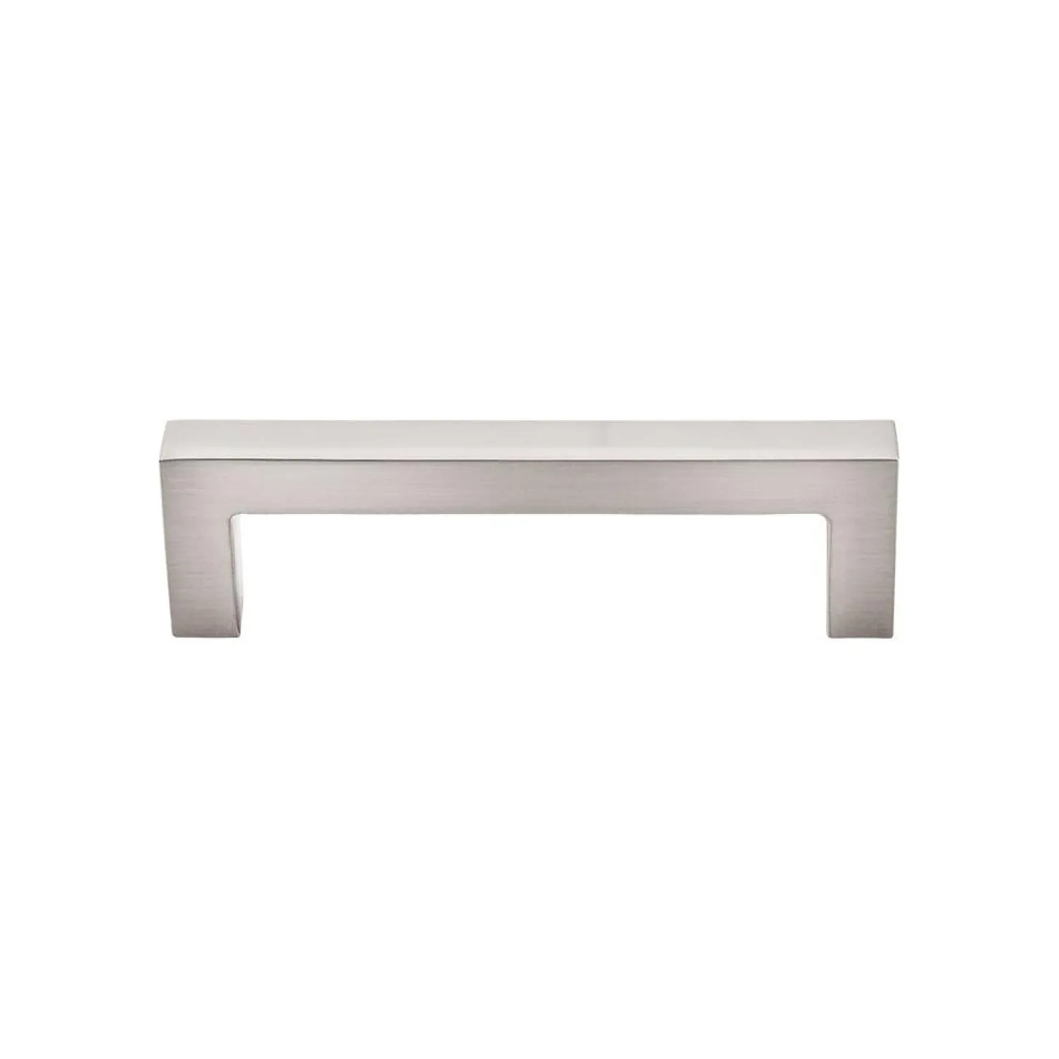 Clearance Asbury Square Bar Pull Top Knobs|Brushed Nickel Hardware