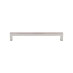 Clearance Asbury Square Bar Pull Top Knobs|Brushed Nickel Hardware
