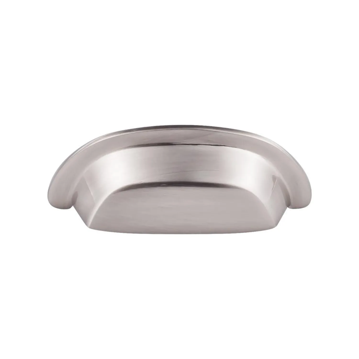 Best Aspen II Cup Pull Top Knobs|Brushed Nickel Hardware
