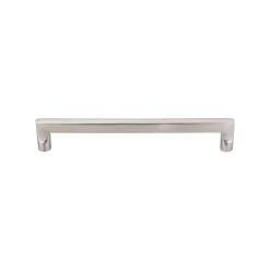 Hot Aspen II Flat Sided Pull Top Knobs|Brushed Nickel Hardware