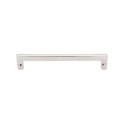 Hot Aspen II Flat Sided Pull Top Knobs|Brushed Nickel Hardware