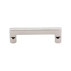 Hot Aspen II Flat Sided Pull Top Knobs|Brushed Nickel Hardware