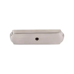 New Aspen II Rectangle Backplate Top Knobs|Brushed Nickel Hardware