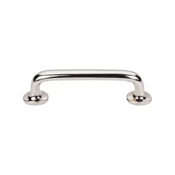 New Aspen II Rounded Pull Top Knobs|Brushed Nickel Hardware