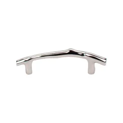 New Aspen II Twig Pull Top Knobs|Brushed Nickel Hardware