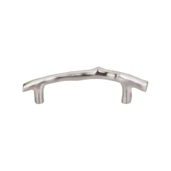 New Aspen II Twig Pull Top Knobs|Brushed Nickel Hardware