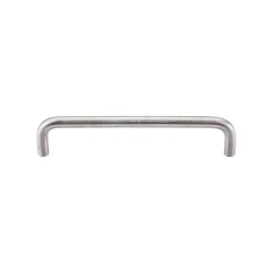Bent Bar 8mm in Brushed Stainless Steel Top Knobs|Pulls