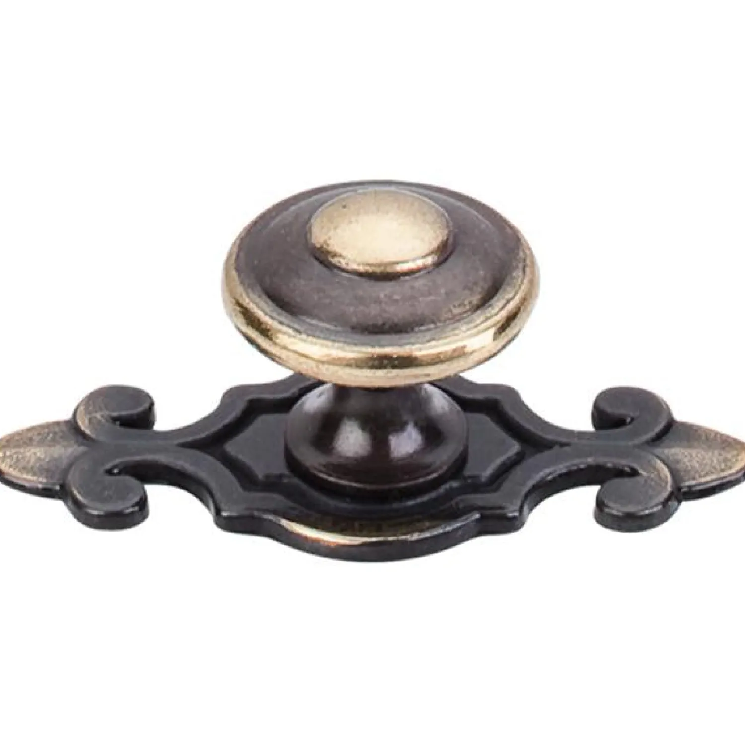 Sale Canterbury Knob with Backplate Top Knobs|Knobs