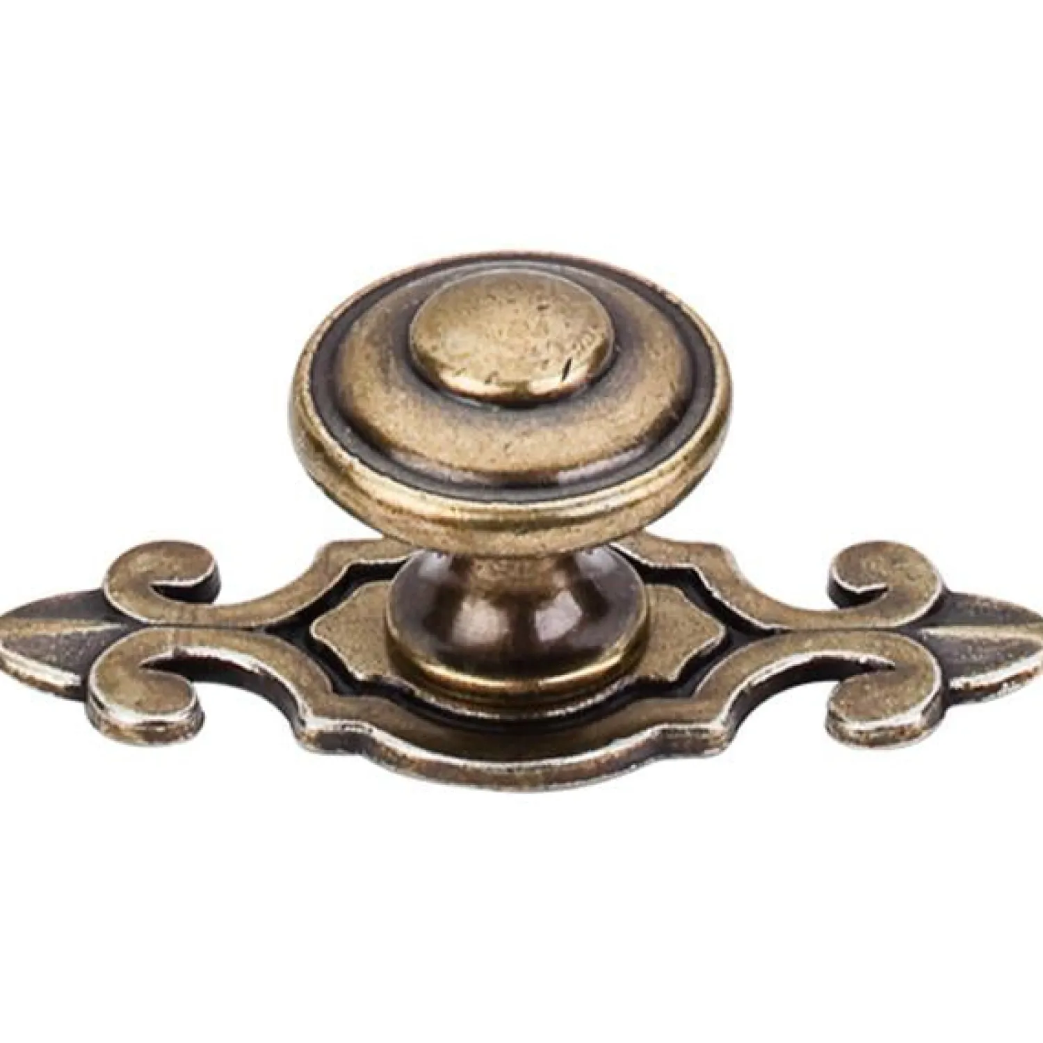 Sale Canterbury Knob with Backplate Top Knobs|Knobs