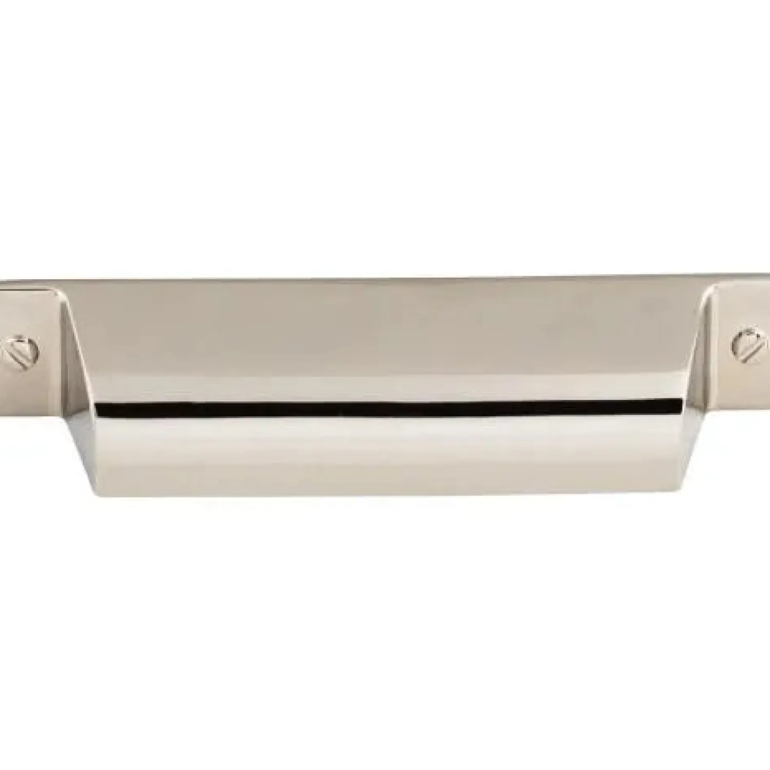 New Channing Pull in Polished Nickel Top Knobs|Pulls