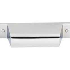 Online Channing Pull in Polished Chrome Top Knobs|Chrome Hardware