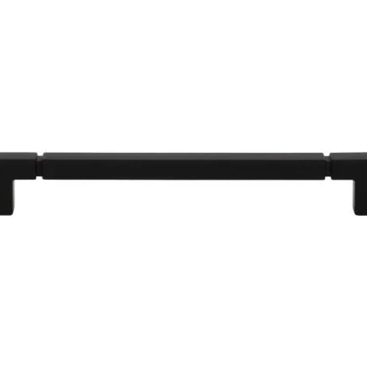 Sale Coddington Langston Pull in Flat Black Top Knobs|Black & Dark Hardware