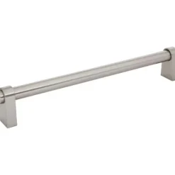 New Coddington Lawrence Pull in Brushed Satin Nickel Top Knobs|Brushed Nickel Hardware