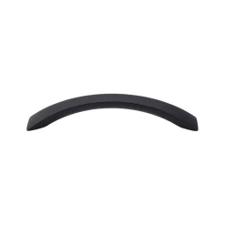 Crescent Flair Pull Top Knobs|Black & Dark Hardware