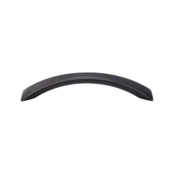 Crescent Flair Pull Top Knobs|Black & Dark Hardware