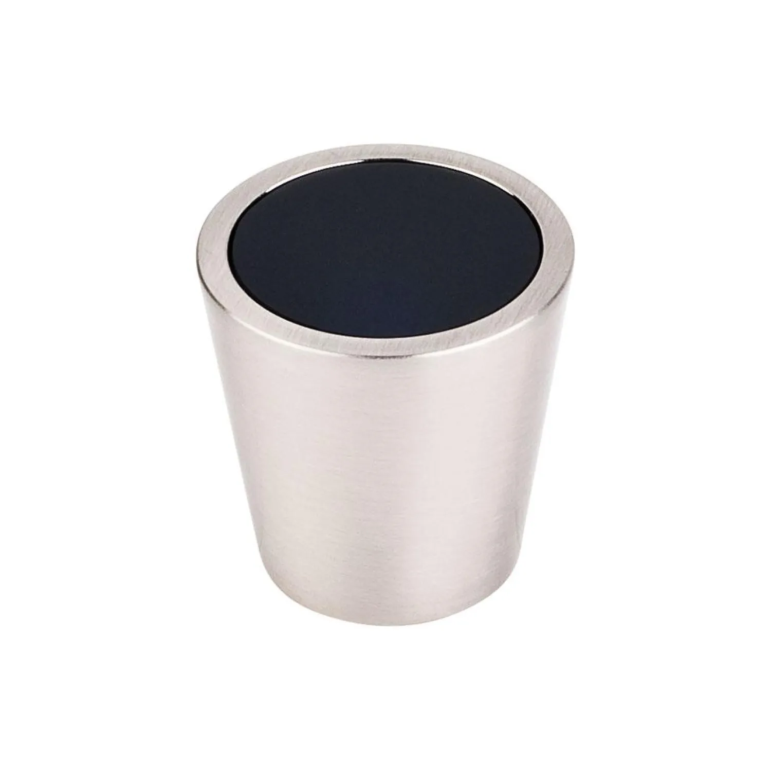 Clearance Crystal Center Knob in Brushed Satin Nickel Shell Top Knobs|Knobs