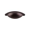 Hot 4 3/32" Cup Pull in Oil Rubbed Bronze Top Knobs