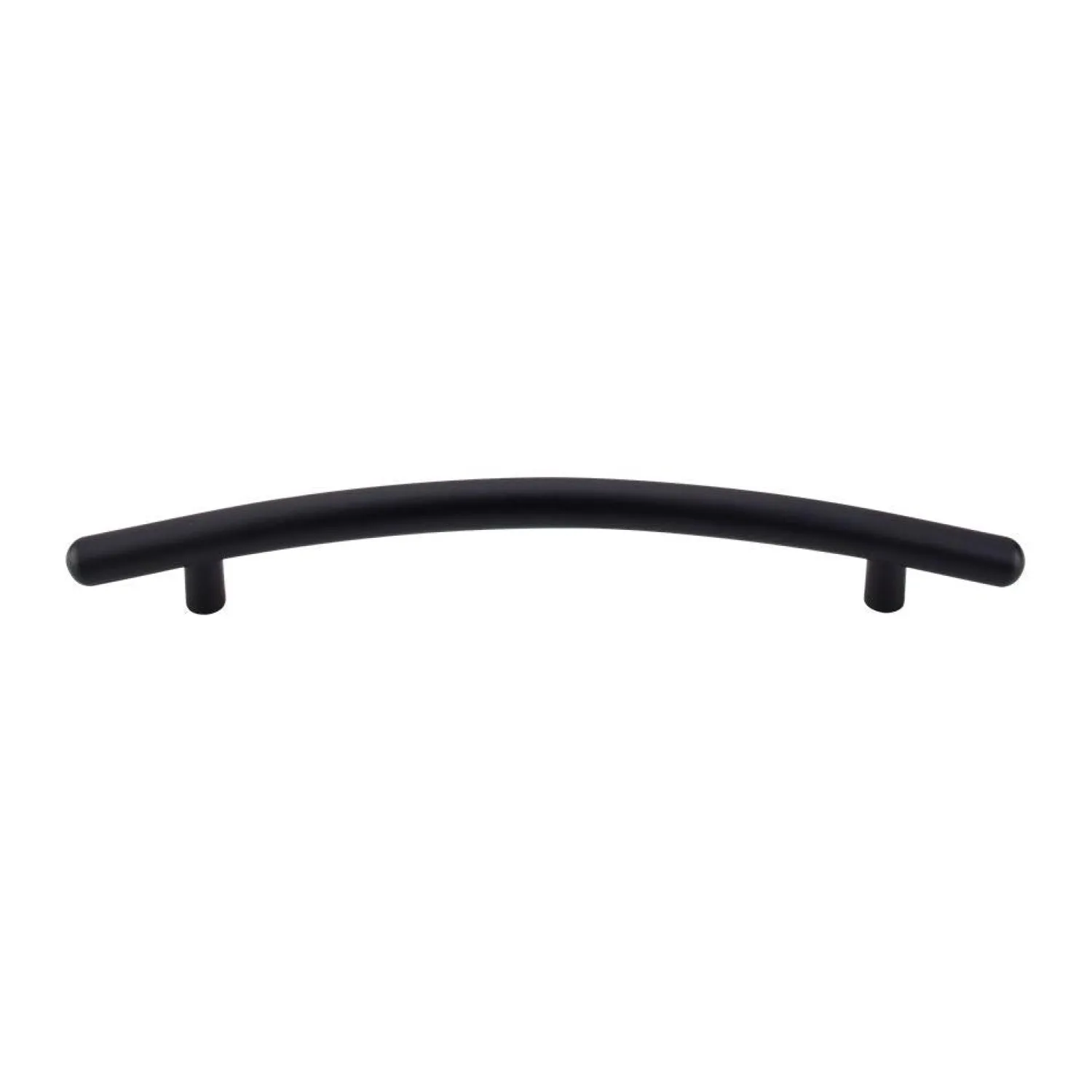 Outlet Curved Bar Pull Top Knobs|Brushed Nickel Hardware