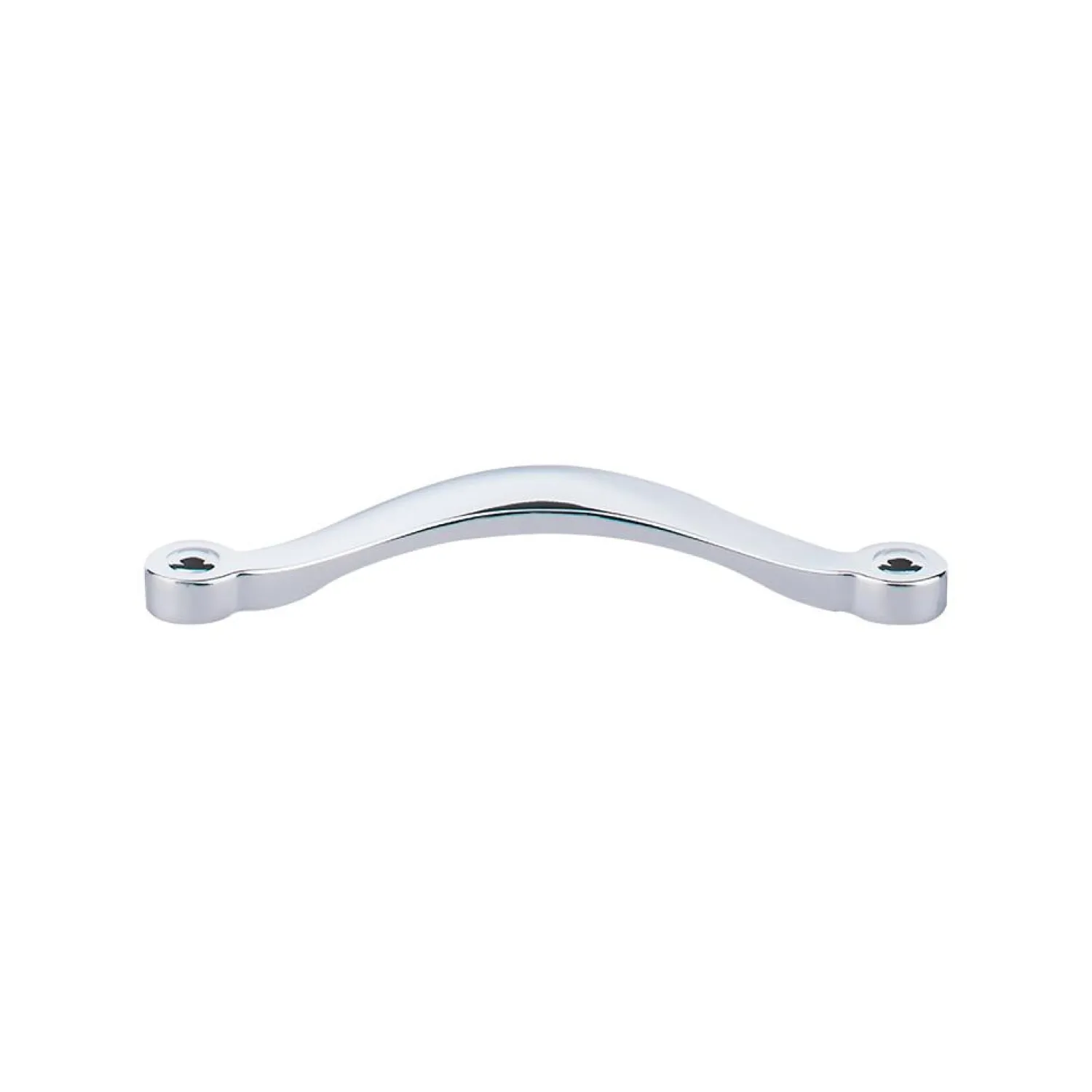 Dakota Saddle Pull Top Knobs|Chrome Hardware