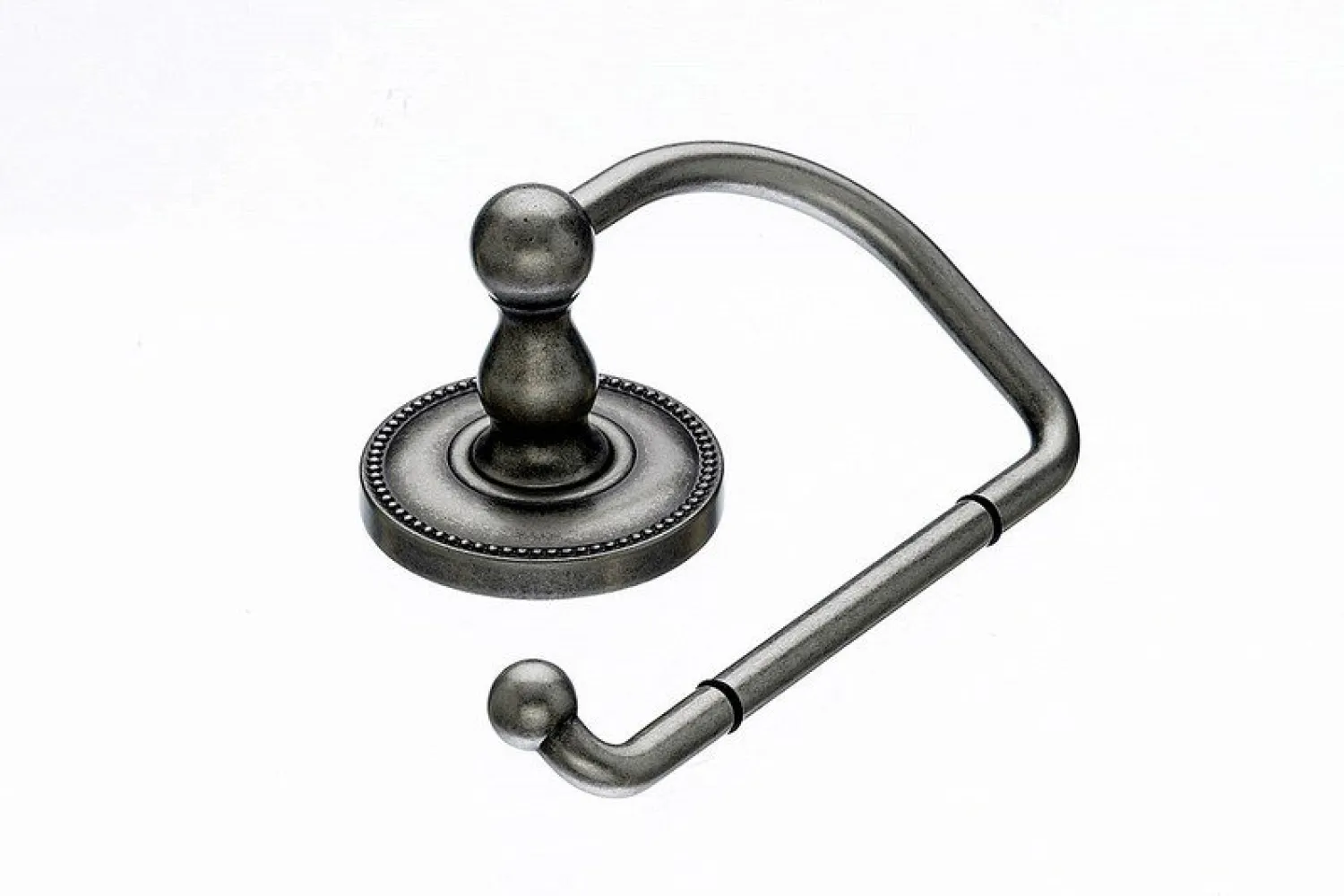 New Topknobs ED4APA Tissue Hook with Beaded Detail in Antique Pewter Top Knobs