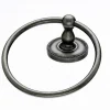 Outlet Topknobs ED5APA Towel Ring with Beaded Detail in Antique Pewter Top Knobs|Towel Rings