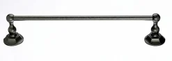 Sale Topknobs ED6APB 18" Single Towel Bar with Hex Detail in Antique Pewter Top Knobs|Towel Bars