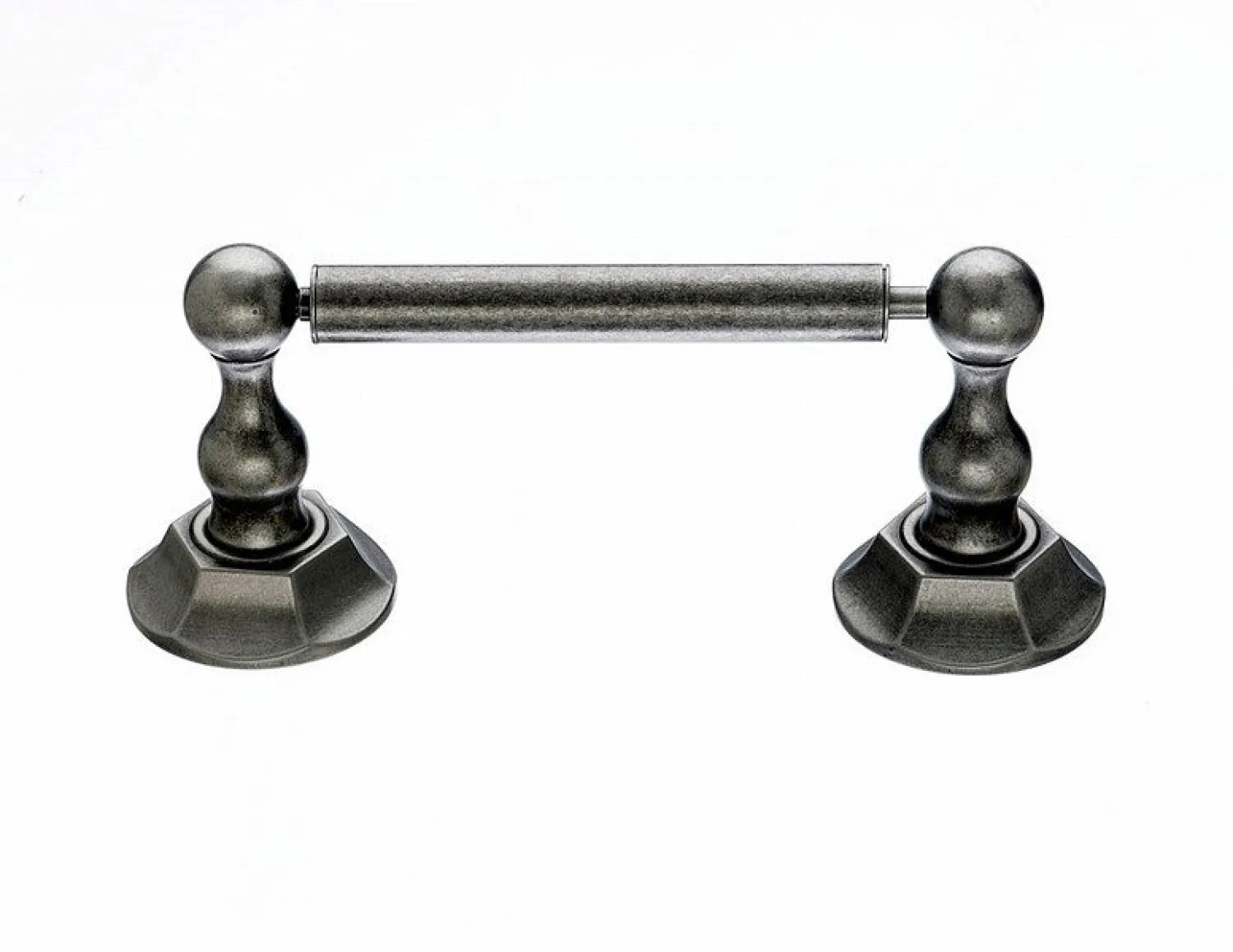 Topknobs ED3APB Tissue Holder with Hex Detail in Antique Pewter Top Knobs|Toilet Paper Holders