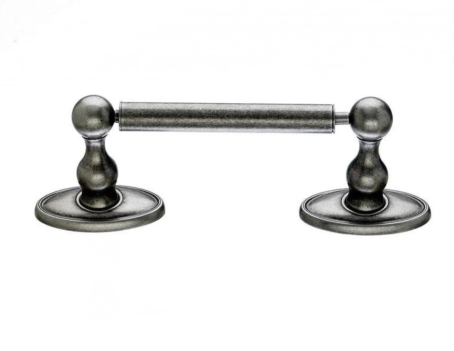 Sale Topknobs ED3APC Tissue Holder With Oval Backplate in Antique Pewter Top Knobs|Toilet Paper Holders
