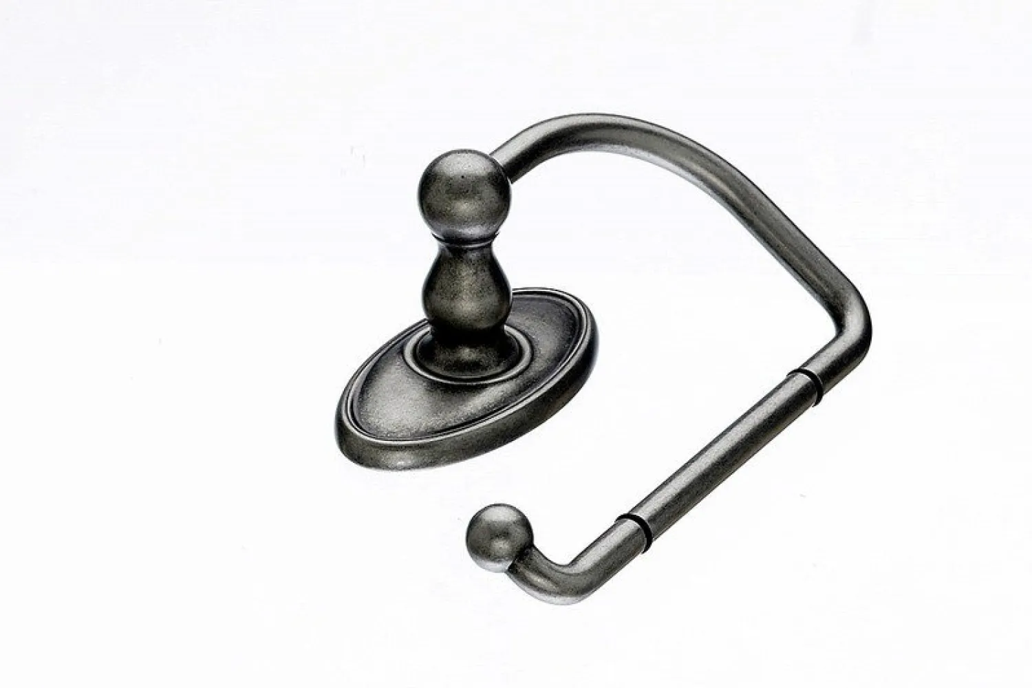 Topknobs ED4APC Tissue Hook with Oval Backplate in Antique Pewter Top Knobs