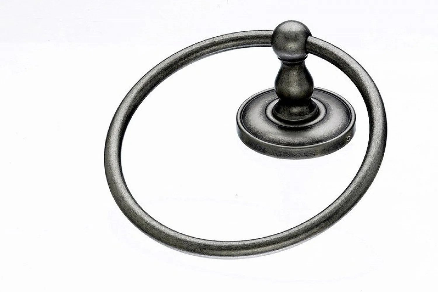 Clearance Topknobs ED5APD Towel Ring in Antique Pewter Top Knobs|Towel Rings