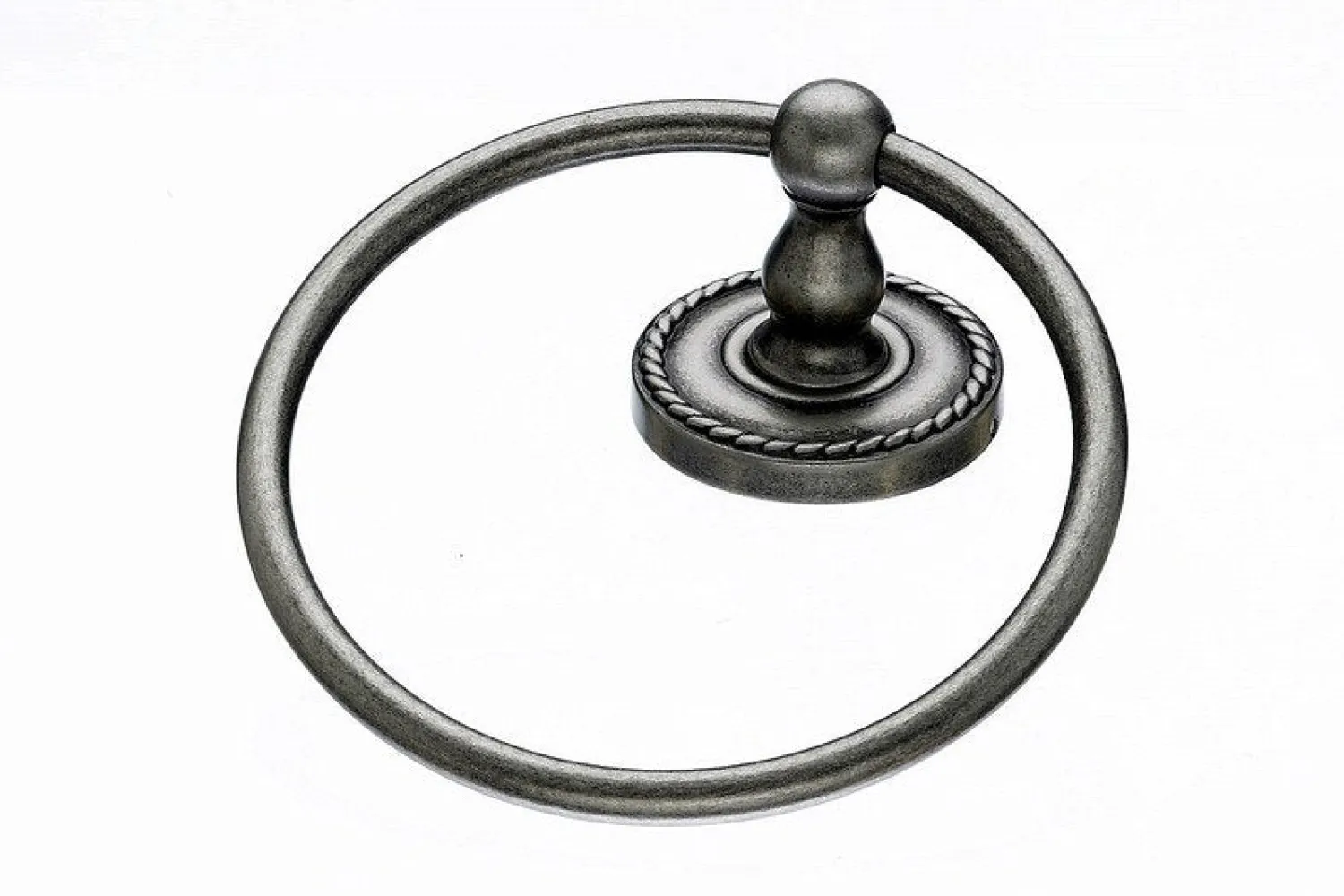 Online Topknobs ED5APF Towel Ring with Rope Detail in Antique Pewter Top Knobs|Towel Rings