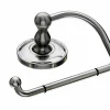 Hot Topknobs ED4BSND Tissue Hook in Brushed Satin Nickel Top Knobs|Brushed Nickel Hardware