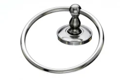Outlet Topknobs ED5BSND Towel Ring in Brushed Satin Nickel Top Knobs|Brushed Nickel Hardware
