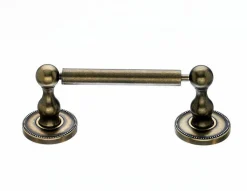Hot Topknobs ED3GBZA Tissue Holder with Beaded Betail in German Bronze Top Knobs|Toilet Paper Holders