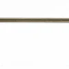 Best Topknobs ED6GBZB 18" Single Towel Bar with Hex Detail in German Bronze Top Knobs|Towel Bars