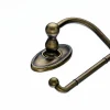 Hot Topknobs ED4GBZC Tissue Hook with Oval Backplate in German Bronze Top Knobs