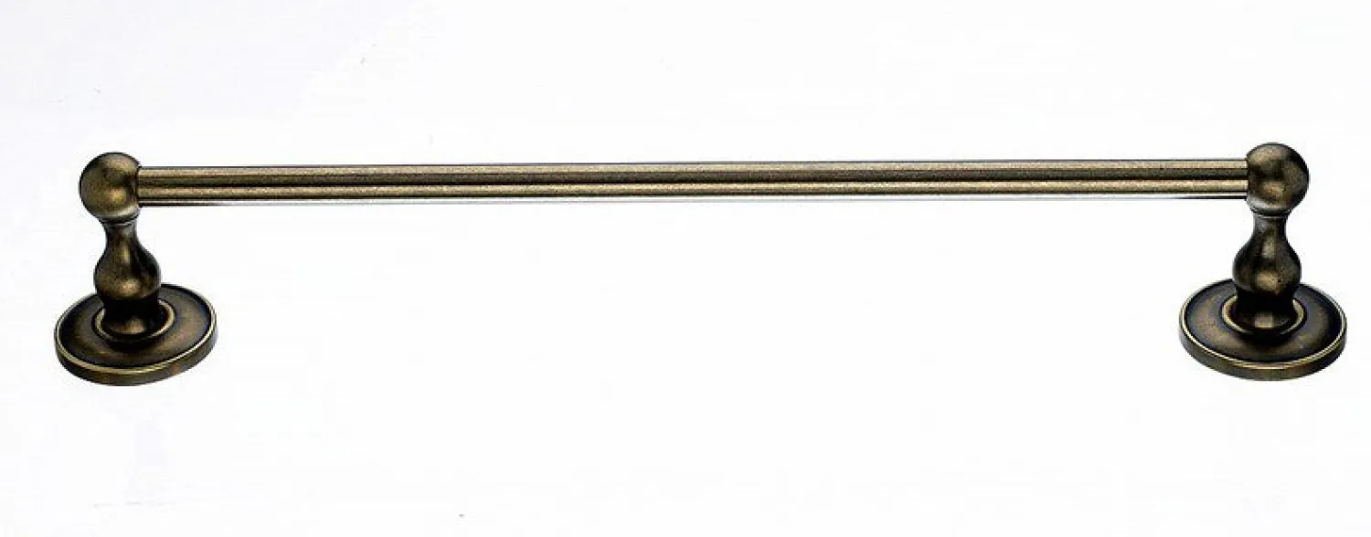 Sale Topknobs ED6GBZD 18" Single Towel Bar in German Bronze Top Knobs|Towel Bars