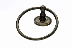 Hot Topknobs ED5GBZD Towel Ring in German Bronze Top Knobs|Towel Rings