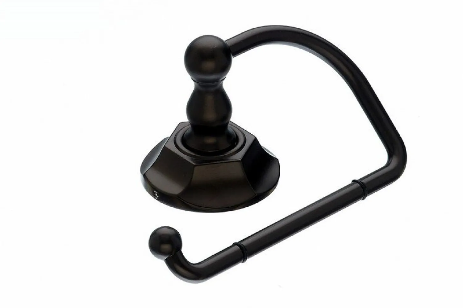 New Topknobs ED4ORBB Tissue Hook with Hex Detail in Oil Rubbed Bronze Top Knobs