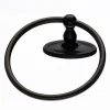 Online Topknobs ED5ORBC Towel Ring with Oval Backplate in Oil Rubbed Bronze Top Knobs|Towel Rings