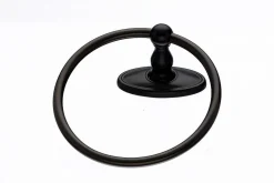 Online Topknobs ED5ORBC Towel Ring with Oval Backplate in Oil Rubbed Bronze Top Knobs|Towel Rings