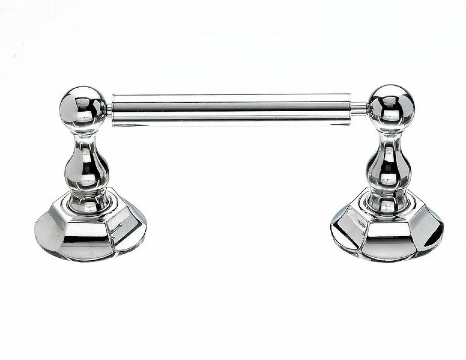 Sale Topknobs ED3PCB Tissue Holder with Hex Detail in Polished Chrome Top Knobs|Chrome Hardware