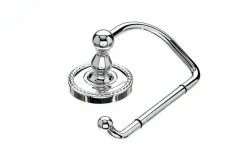 Hot Topknobs ED4PCF Tissue Hook with Rope Detail in Polished Chrome Top Knobs|Chrome Hardware