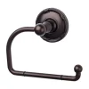 Best Edwardian Bath Tissue Hook - Ribbon Backplate in Oil Rubbed Bronze Top Knobs|Toilet Paper Holders