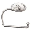 Discount Edwardian Bath Tissue Hook - Oval Backplate in Brushed Satin Nickel Top Knobs|Brushed Nickel Hardware