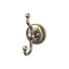 Sale Edwardian Double Robe Hook in German Bronze Top Knobs|Robe Hooks